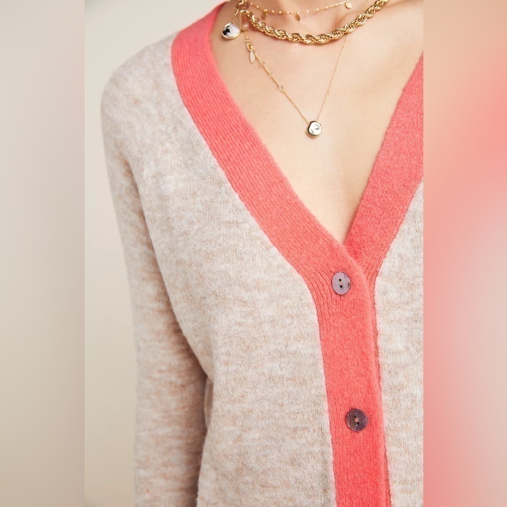 ASTR The Label Colorblock Cardigan 💕 - Picture 5 of 11